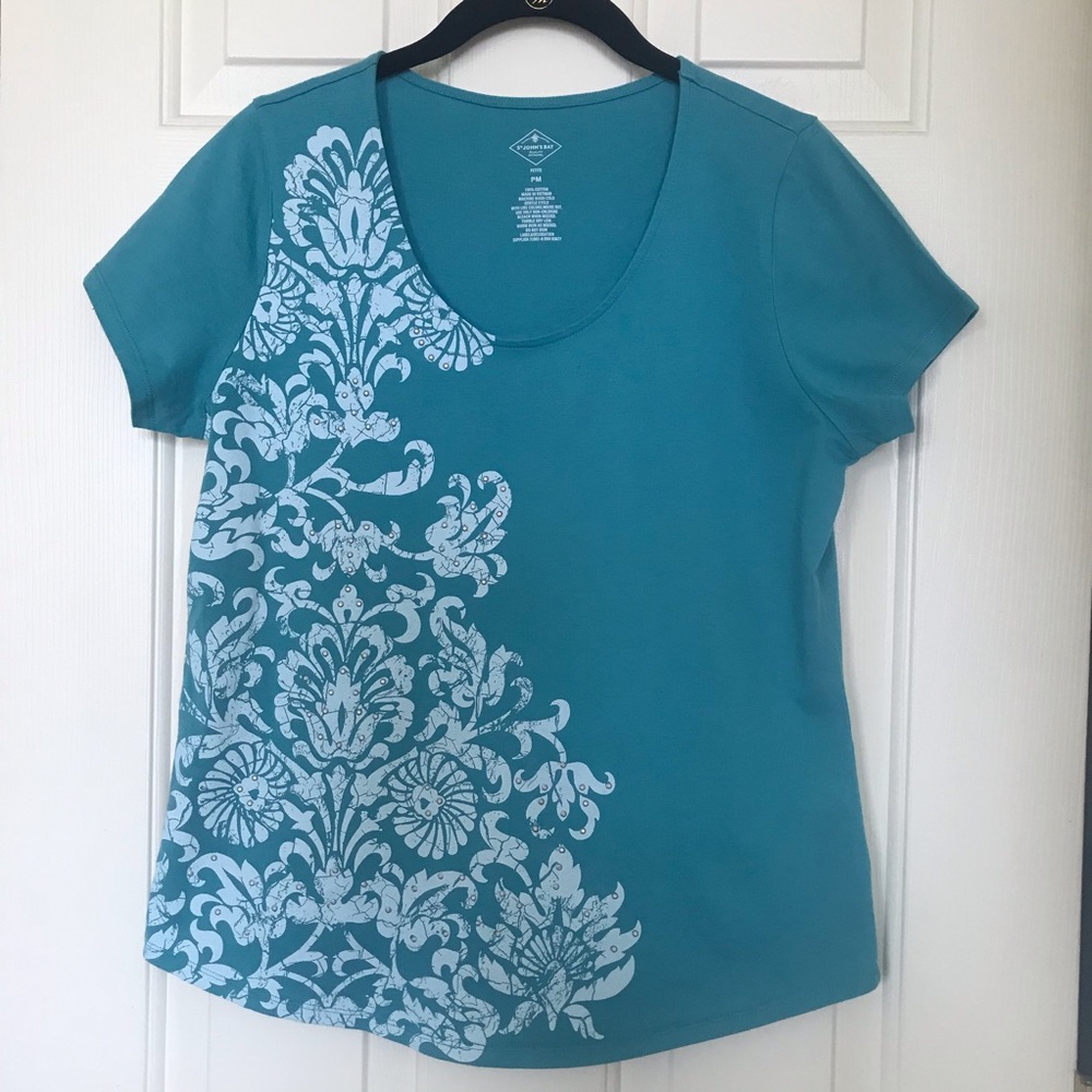 St. John’s Bay Embellished Top